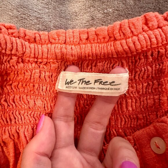 Free People We The Free Dancing Til Dawn Cropped Top - Picture 3 of 3